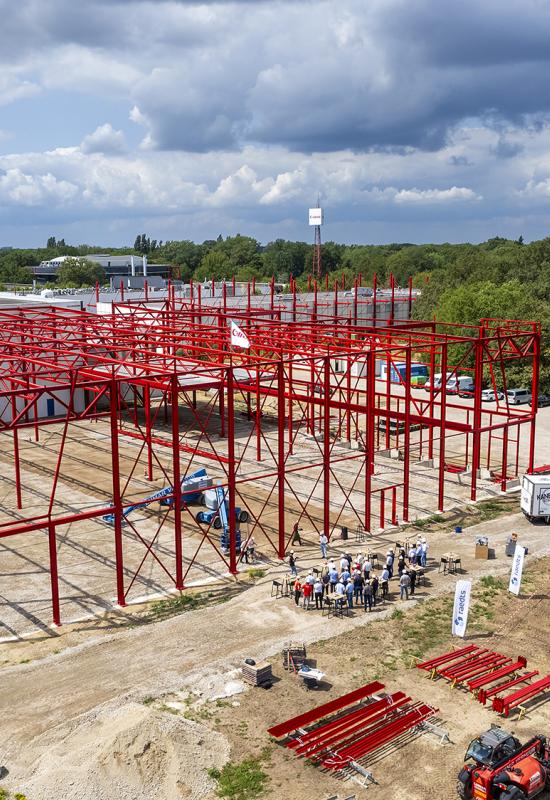 Feestelijke viering hoogste punt