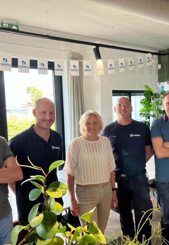 Nieuwe ondernemingsraad bij Raedts