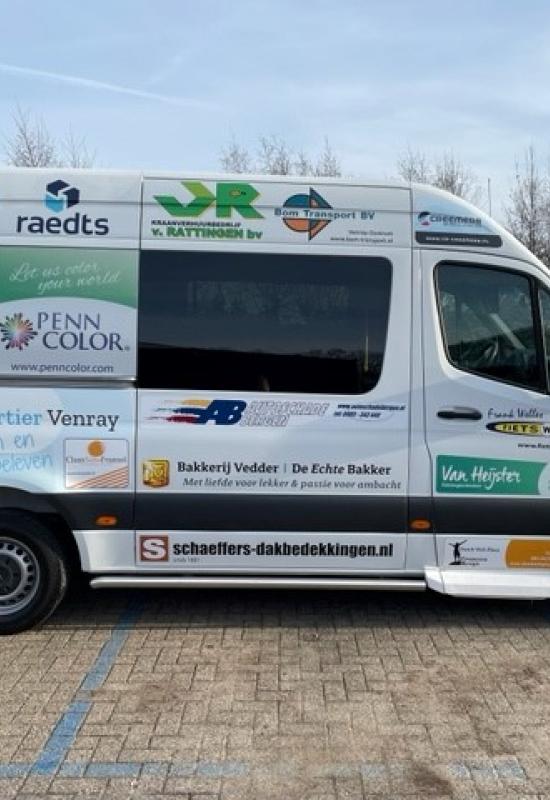 Sponsoring rolstoelbus Zorgkwartier