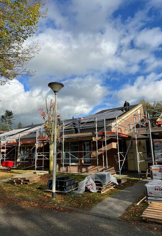 Verduurzaming 57 woningen Deurne